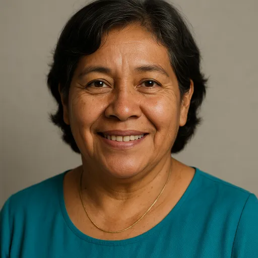 Retrato de Marisol, agente de IA de Orientación vocacional (personaje de ejemplo)