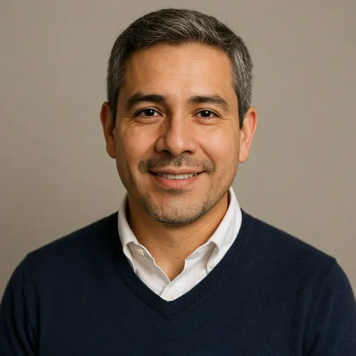 Retrato de Rodrigo, agente de IA de Cobranza (personaje de ejemplo)